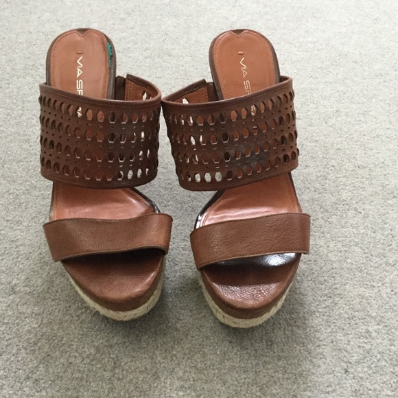 VIA SPIGA Brown Women's Sandals - Picture 1 of 2